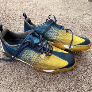 FootJoy Blue and Yellow Athletic Shoes